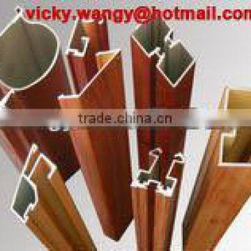 Aluminum Extrusion Profile Wood Grain