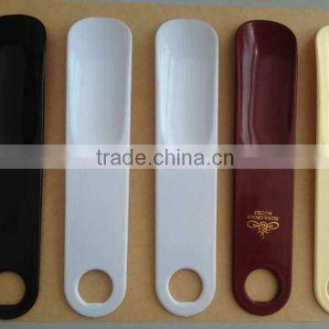 6" wholesale plastic shoe horn for hotel use