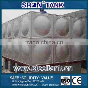 Well Corrosion Prevention Modular Water Tank Assured 15 Years Storage Lifespan