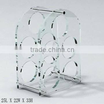GH-RZ255 Hot Sell and High Quality Acrylic Wine Display Rack, Shatterproof Acrylic Display Rack photo-4