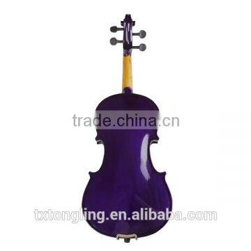 (TL-VP01A )Colored Plywood Vioin Universal Violin Manufacture Colorful Violins With Cases photo-3