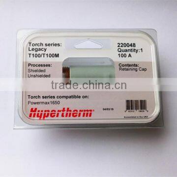 220048 retaining cap , hyperherm consumable parts