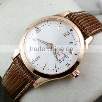 Trendy China factory made 316L stainless steel watch swiss movement men quartz watch