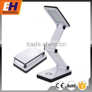 Foldable LED Desk Lamp, Powered Both by the 4xAAA Batteries and USB Charger