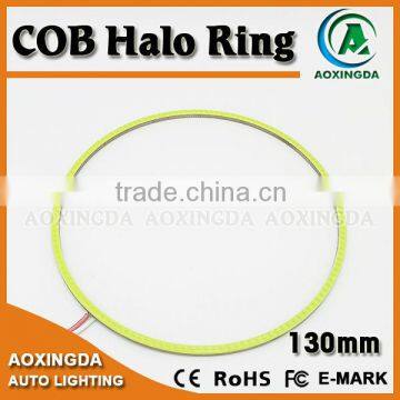 130mm car led headlight halos