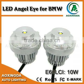 2015 hot selling E60 E61 LCI 10W LED Angel Eyes Marker halo ring