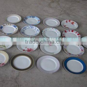 10.5" nice decor plates stock, 10.5" dinner plates stock various designs