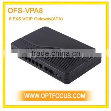 8 FXS Port voip gsm gateway ATA