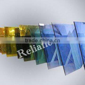 CE, ISO certificate tinted reflective glass