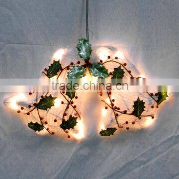 christmas decorative Bell with lights