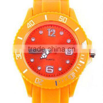 2012 exclusive design watch plastic watch silicone strap