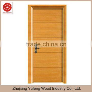 solid soundproof wood veneer doors