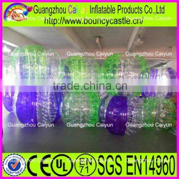 Best TPU inflatable ball suit human bumper bubble ball