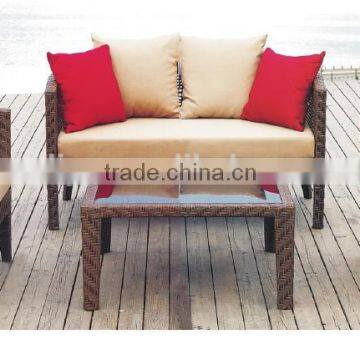 Garden Decorative cany single or 2seats sofa set