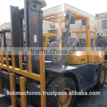 Best Selling 5 Ton TCM Used Forklift | Good Quality Japan Original FD50 Forklift