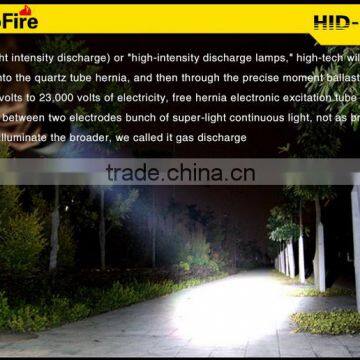 Supfire 3500ml 35w HID Flashlight Use Specially With High-grade Suitcase