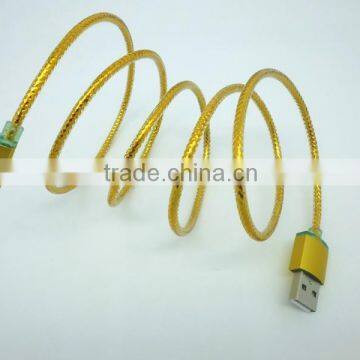 new arrival perfume smartphone aluminum shell data cable