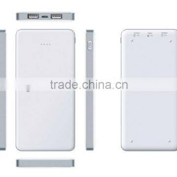 high capacity 12000mAh smart phone charger battery