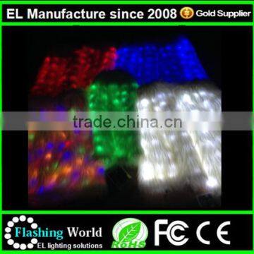 Light Up White LED Furry Leg Warmers - Rave Costume Fluffies LED Fluffies photo-3