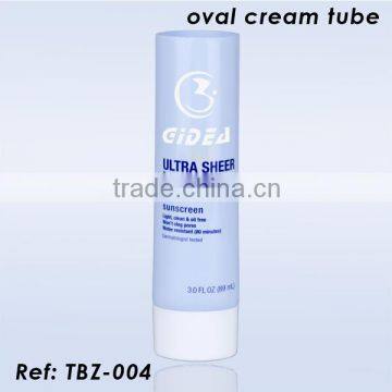 90g Light Blue Flat Oval Tube