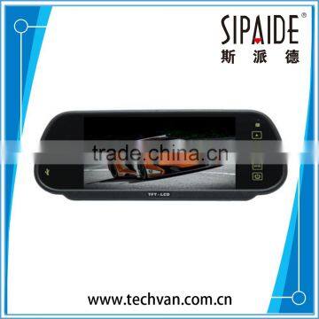 SPD53 7 inch TFT LCD Bluetooth screen Car Rearview Mirror Car Monitor Car reversing parking monitor