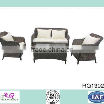 Garden Sofa Sets Outdoor Furniture PE Rattan Big Sofa Set