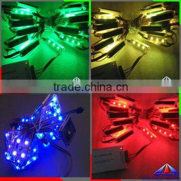 2015 hot sale RGB LED module with RGB controller, multicoloured SMD5050 LED module