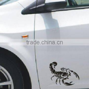 factory price Custom design Lovely animals 3d printing car vinyl bumper sticker