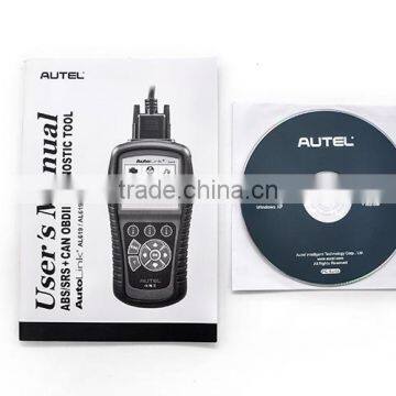 Original Autel Autolink AL619 ABS/SRS + CAN OBDII Diagnostic Scan Tool Turn off Check Engine Light Clears Codes Resets Monitors photo-5