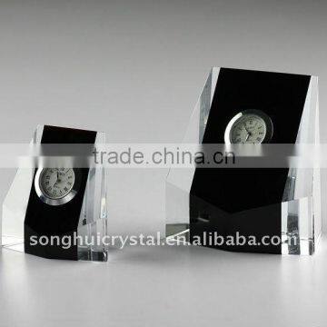 Crystal Glass Gift Mini Clock photo-3