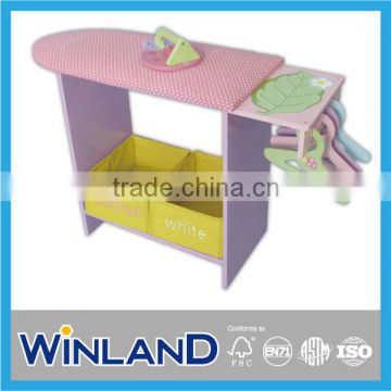 Kids Wooden Tiffany Design Toy Ironing Board