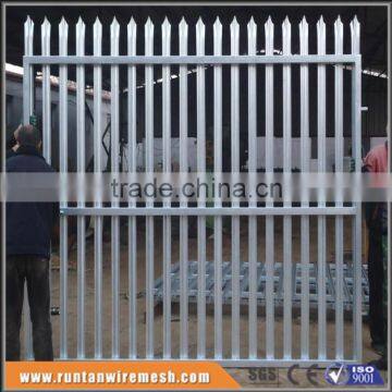 hot rolled palisade fencing(professional manufacturer)