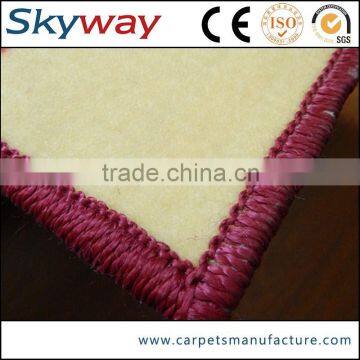 Outdoor polyester ribbed entrance carpet mat