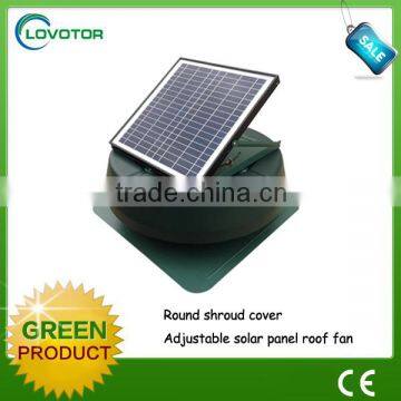 solar powered portable ventilation 14 inch 20 watt solar fan