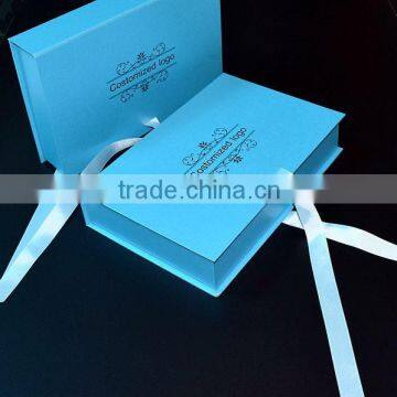 Stand A4 size hair extensions packaging box wholesale