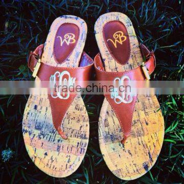 Personalized Monogrammed Summer Sandals