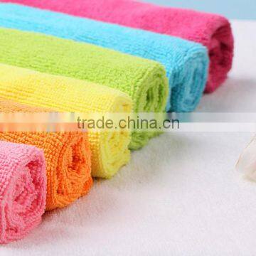 Microifber hotel tea towel dish wiper sheet kitchen towel glass table protector