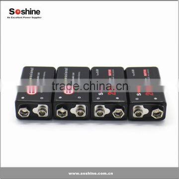 Rechargeable 9V Battery en NiMH 9.6V 260mAh Battery for Smoke Alarms Music/Audio Devices From Soshine Co., photo-4