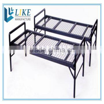 steel single double bed for bedroom