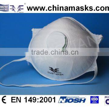 Industral FFP2V disposable face mask