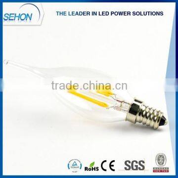 Chandelier Lamp 1W 2W 3W 4W 6W Dimmable E12 E14 Filament Led Bulbs,UL Led Bulbs