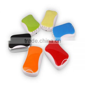 Colorful Cute Mini mobile power bank 6000mah with hidden multifunction usb cable