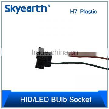 Auto HID/LED Bulb Socket/Holder H7 Angled Plastc