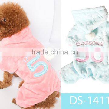 Sweet Dog's Soft Fleece Hoodie Clothes Dog Jacket Coat Casual Indoor