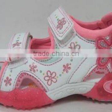 PINK FLOWER BEACH SHOES