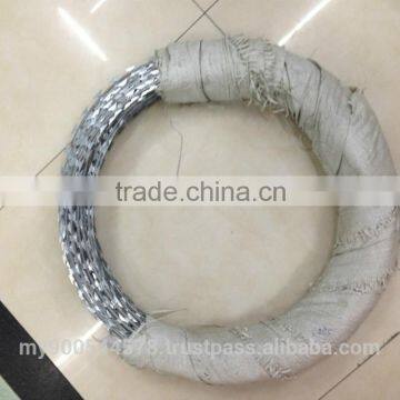 BTO-22 Razor barbed wire /galvanized & PVC coated razor barbed wire