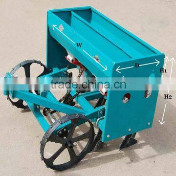 small tractor seeder row wheat seeder farming tractor seed planting machine