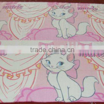 Soft Microfiber Polyester Printing Polar Fleece Blanket