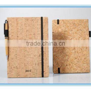 New fashional original wooden covered customized eco notebook