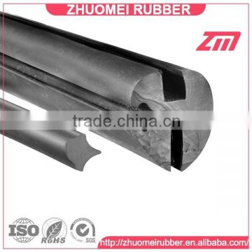 black window glazing rubber filler strip